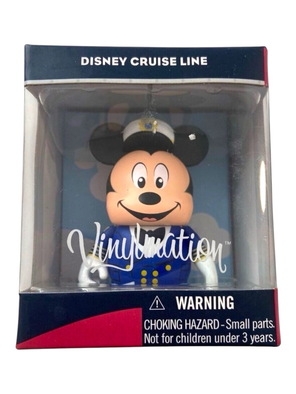 Disney Cruise Line Vinylmation Mickey Mouse Captain Figure Collectible In Origin